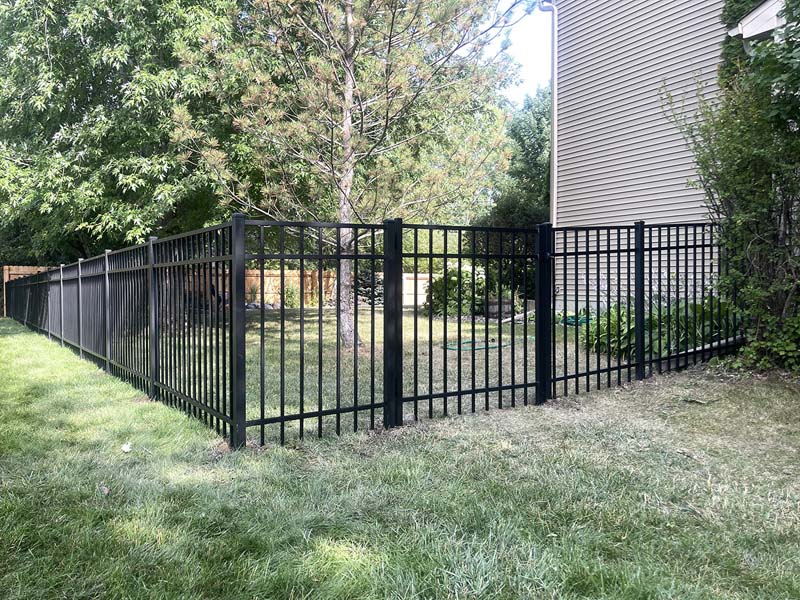 Pool Fence Example in Belle Plaine Minnesota
