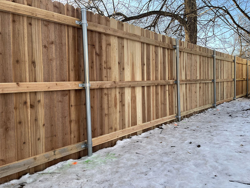 wood fence St. James Minnesota